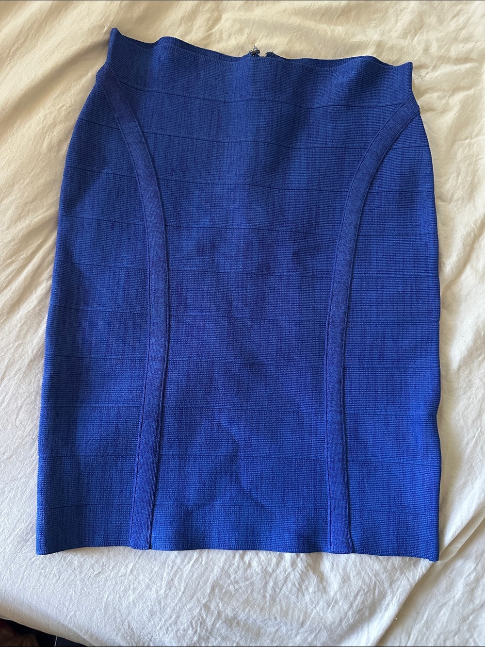 Guess Royal Blue bodycon Pencil Skirt